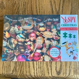 Christmas I Spy Scholastic Puzzle 500 Pieces